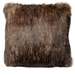 CARSTENS-JB6154 Raccoon Faux Fur Pillow-1.jpg